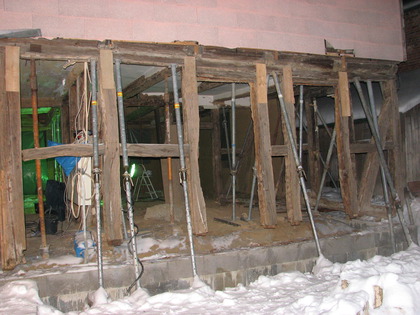 Fachwerk Hausfront rechts ohne Bodenschwelle