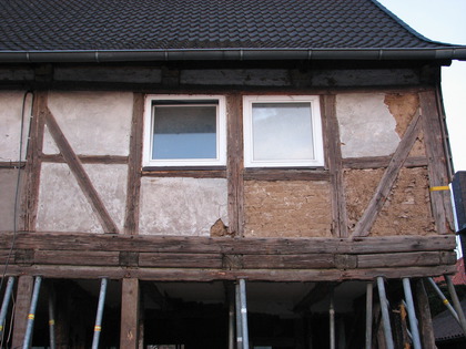 Fachwerk Hausfront rechts