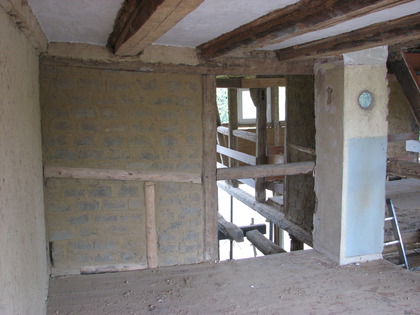 Die alte Wand zwischen den Kinderzimmern wurde entfernt