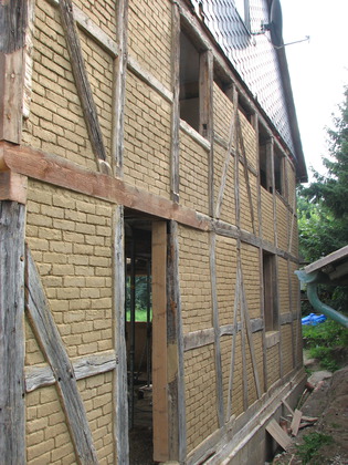Das Fachwerk von rechts