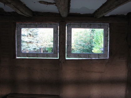 Gästezimmerfenster von innen
