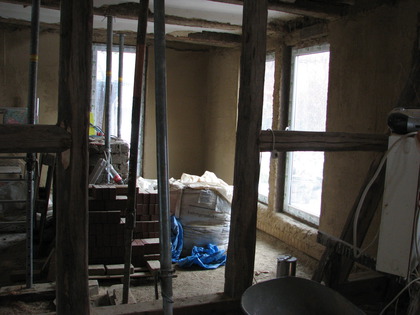 Blick vom Flur in das Wohnzimmer II