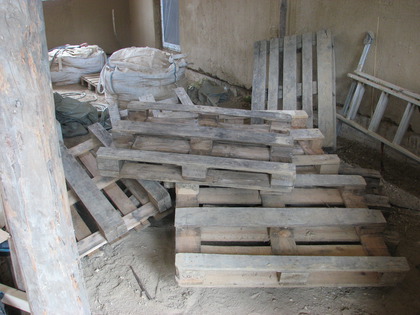 Palettenstapel