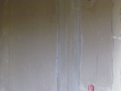 Ein Streifen Kalk Kasein