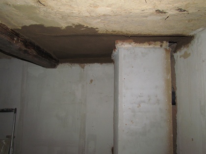 Immernoch ein reges Auf und Ab an der Decke beim Schornstein Immernoch ein reges Auf und Ab an der Decke beim Schornstein